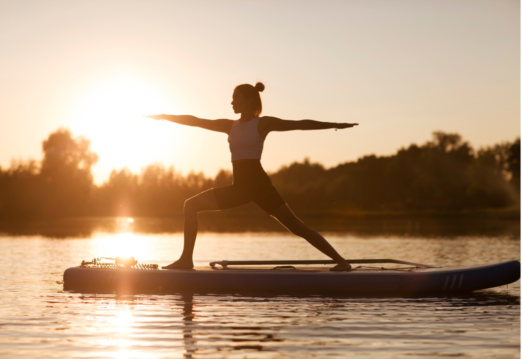 Paddle board, Parc national du Mont-Orford, Courtier immobilier Orford, Magog, Estrie