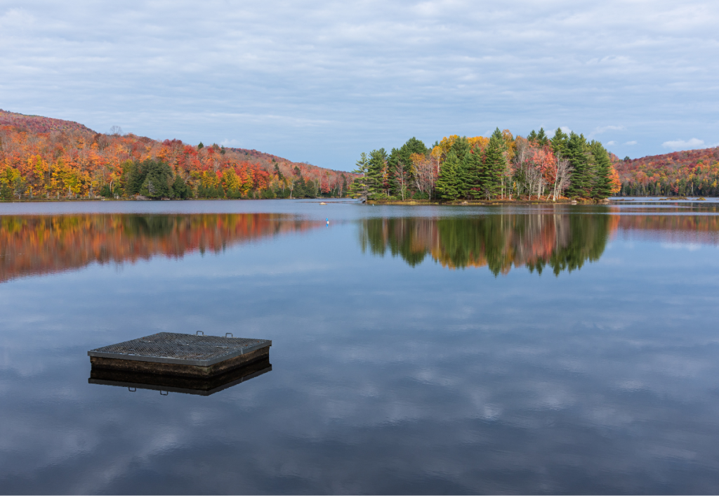 Baignade, Parc national du Mont-Orford, Courtier immobilier Orford, Magog, Estrie