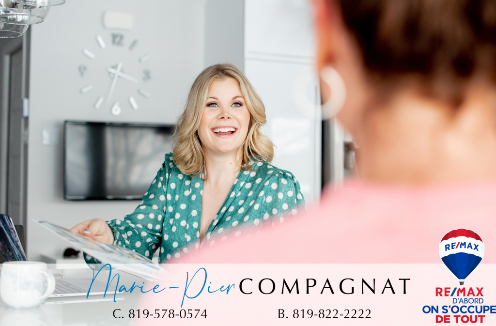 Marie-Pier Compagnat, Courtier immobilier Estrie, Sherbrooke, Magog, Orford, Austin, Acheter, Vendre